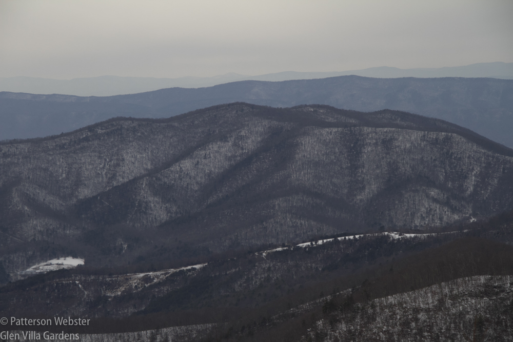 The views along The Skyline Drive are spectacular, regardless of the season.