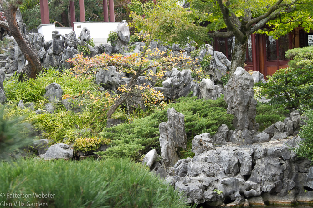 Tai rocks are essential elements in a Ming dynasty garden.