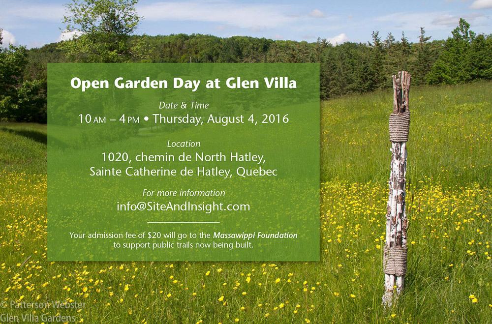 If only I had set the date for the Open Garden Day in 2017! Sometime in July, I think... 