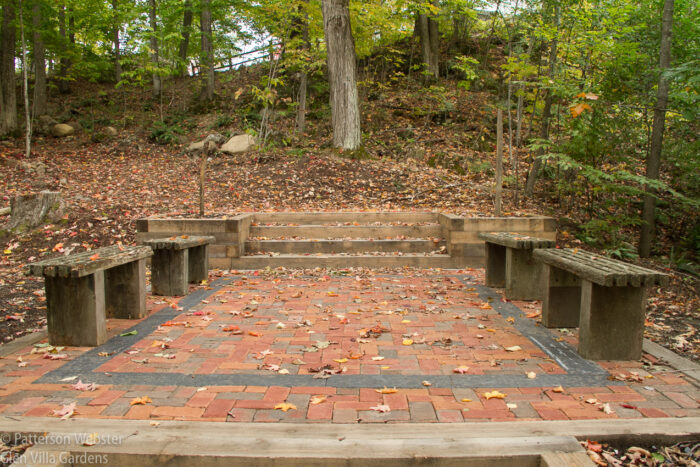 The hardscaping for The Upper Room was completed last summer. The hardscaping for The Upper Room was completed last summer.