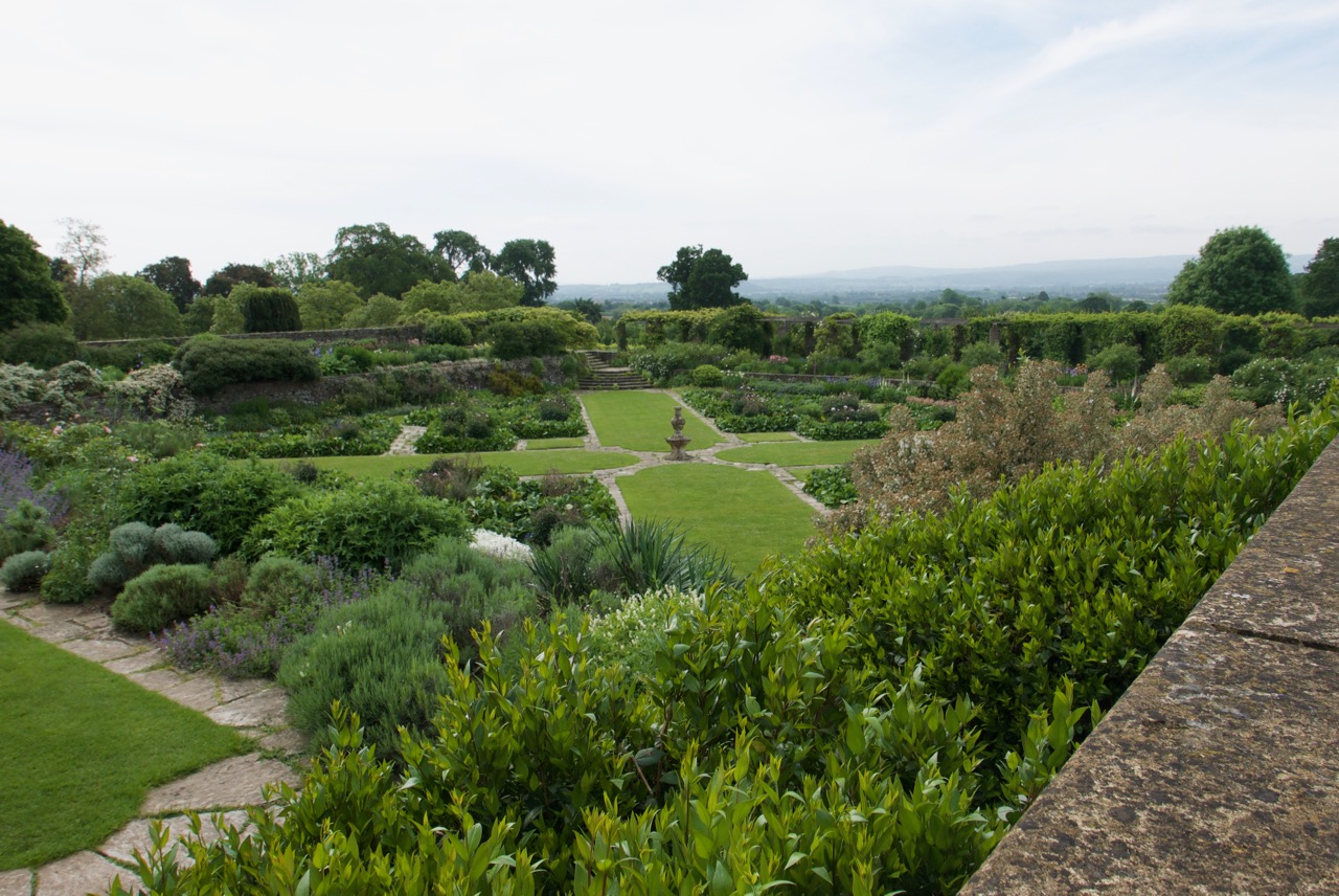 Arriving at Hestercombe as it opened gave me the chance to sit alone in the Great Plat, the section of the garden designed by Jekyll and Lutyens. 