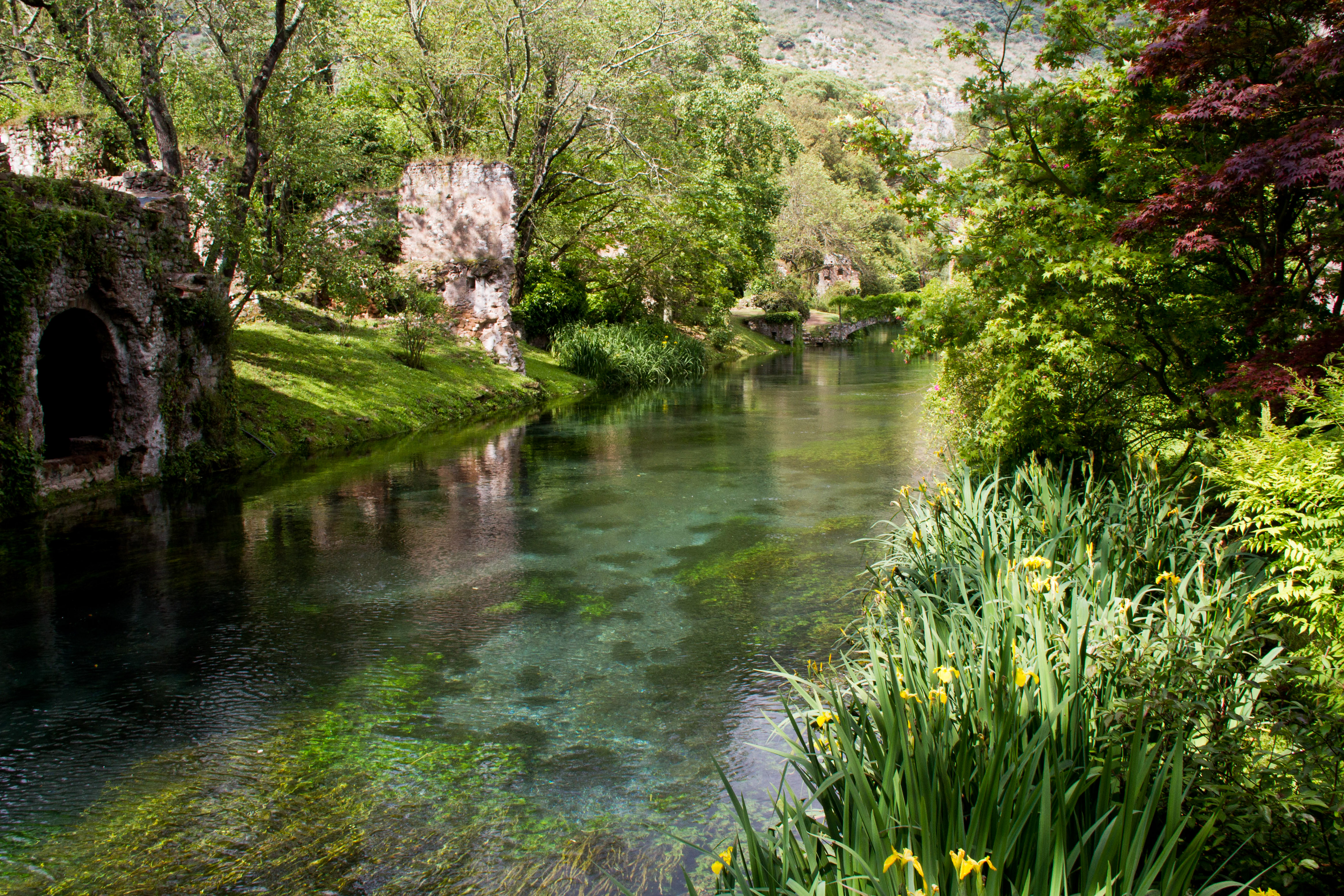 Ninfa has been described as the most romantic garden in the world.
