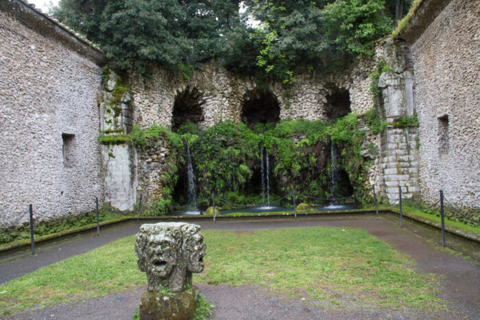 The Grotto of the Deluge marks the division between primitive life and the beginning of civilization. The Grotto of the Deluge marks the division between primitive life and the beginning of civilization.