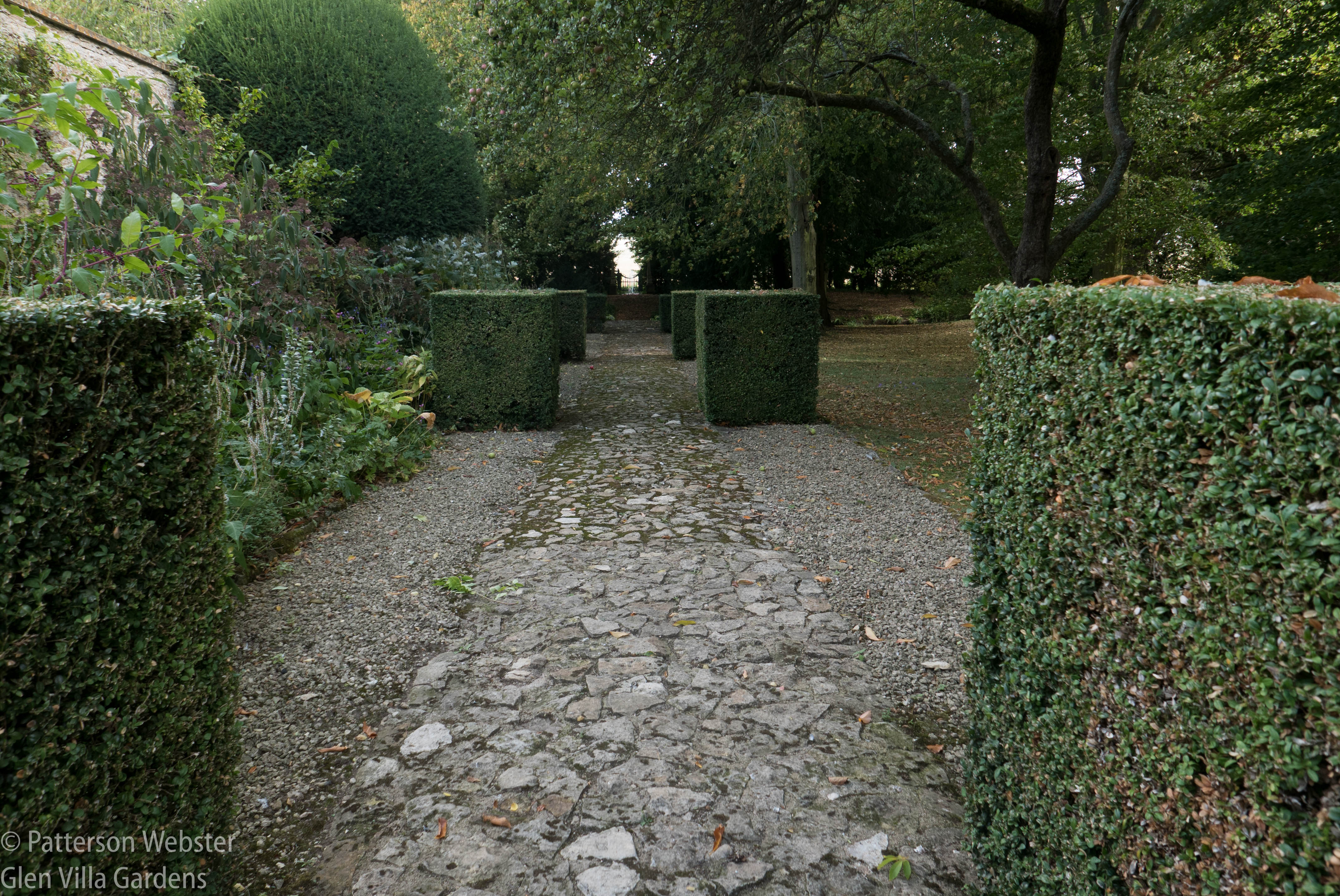 A rough stone path at Haseley Court