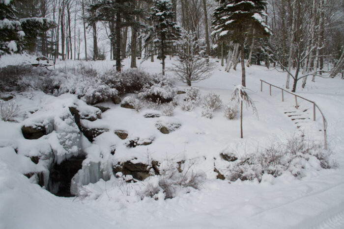 The Cascade in early January 2020. The Cascade in early January 2020.