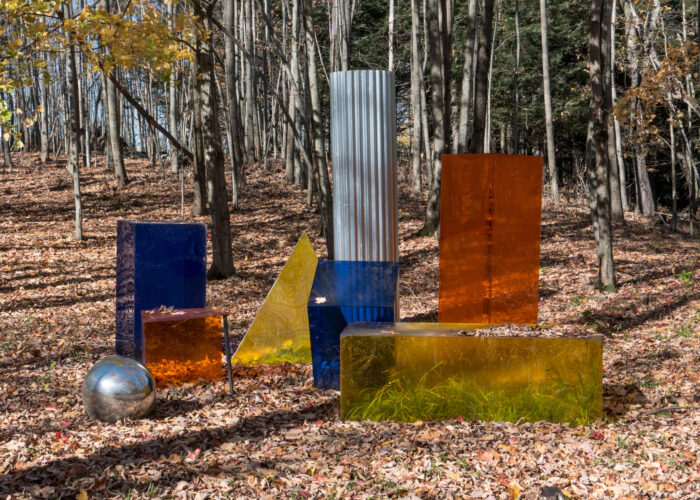 The Forms are one installation on Timelines, the trail at Glen Villa that explores ideas about history, memory and our relationship to the land. The Forms are one installation on Timelines, the trail at Glen Villa that explores ideas about history, memory and our relationship to the land.