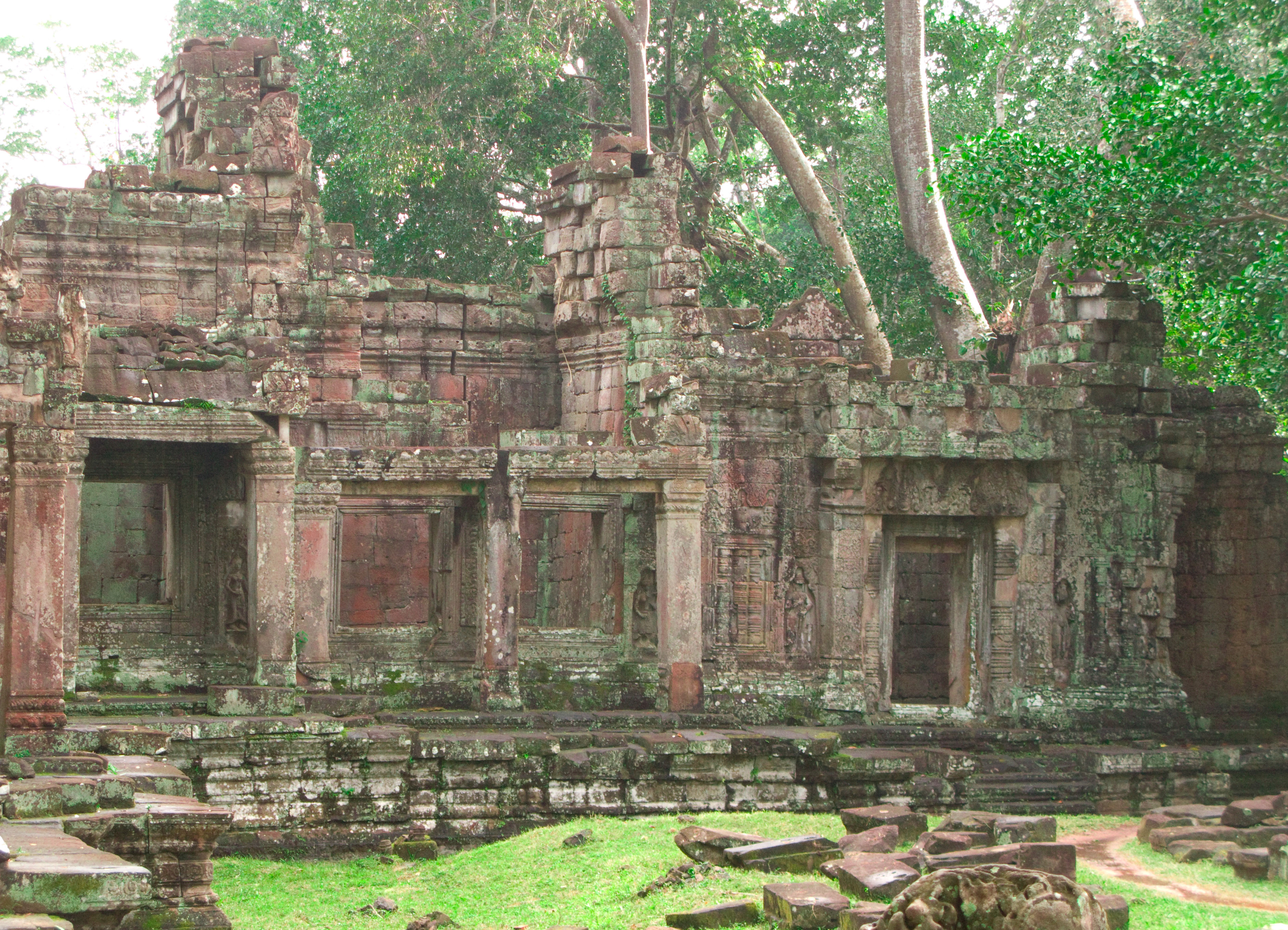 A temple at Siem Reap in Cambodia casts its spell when approached in silence.